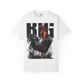 Rooster Graphic T-Shirt — Bold 'Big' Rooster Farm Life Tee