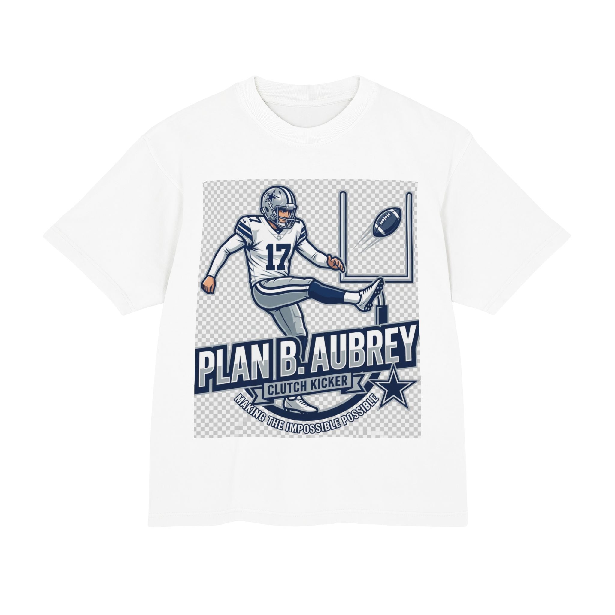 Plan B. Aubrey Clutch Kicker Football T-Shirt