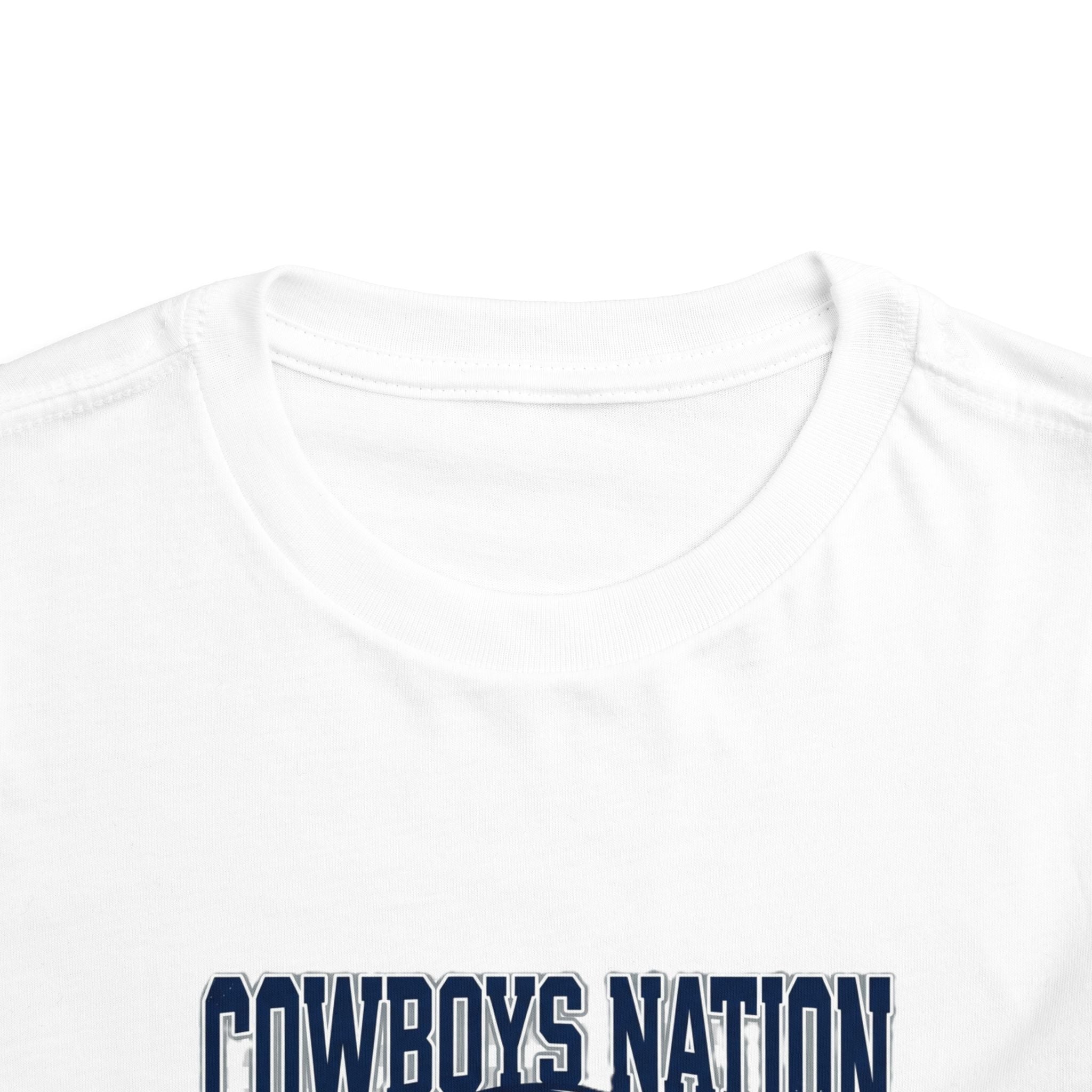 Cowboys Nation Toddler Tee — Ride or Die Football Shirt