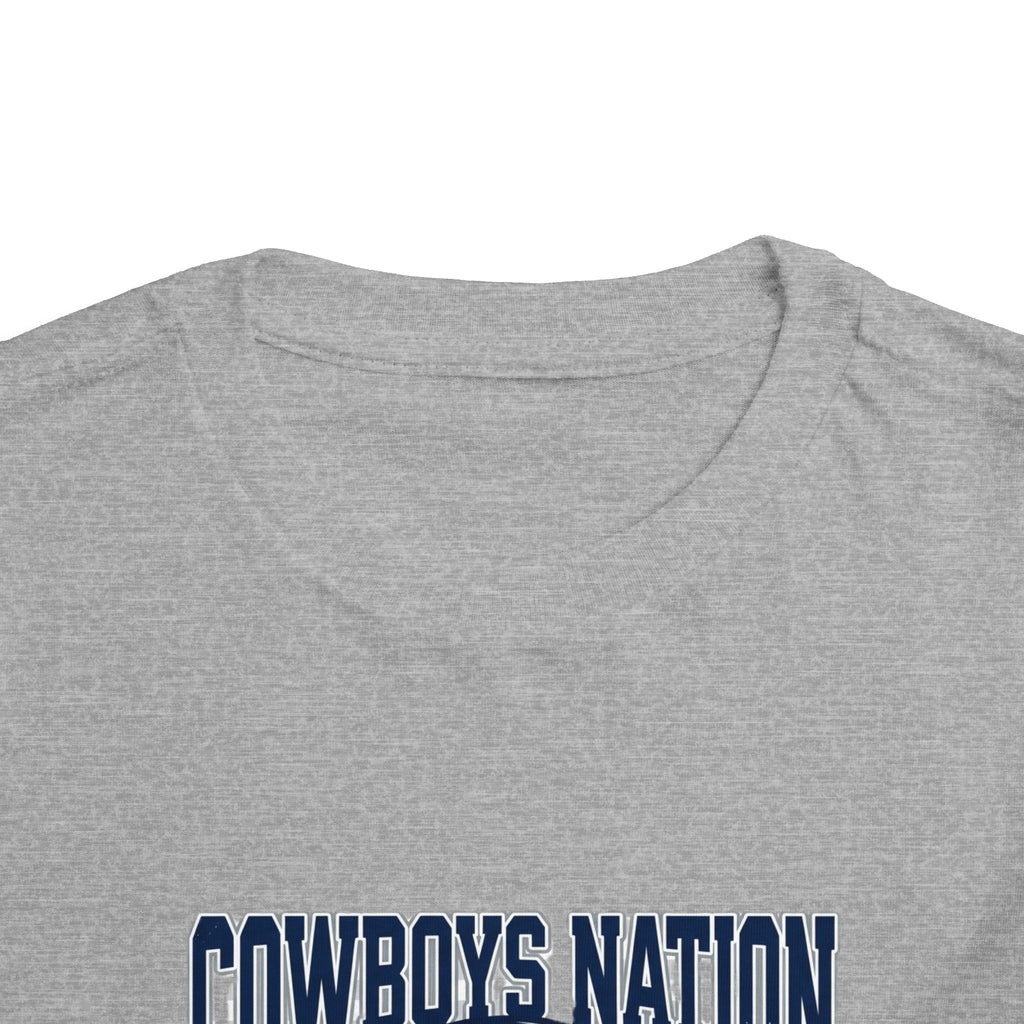 Cowboys Nation Toddler Tee — Ride or Die Football Shirt