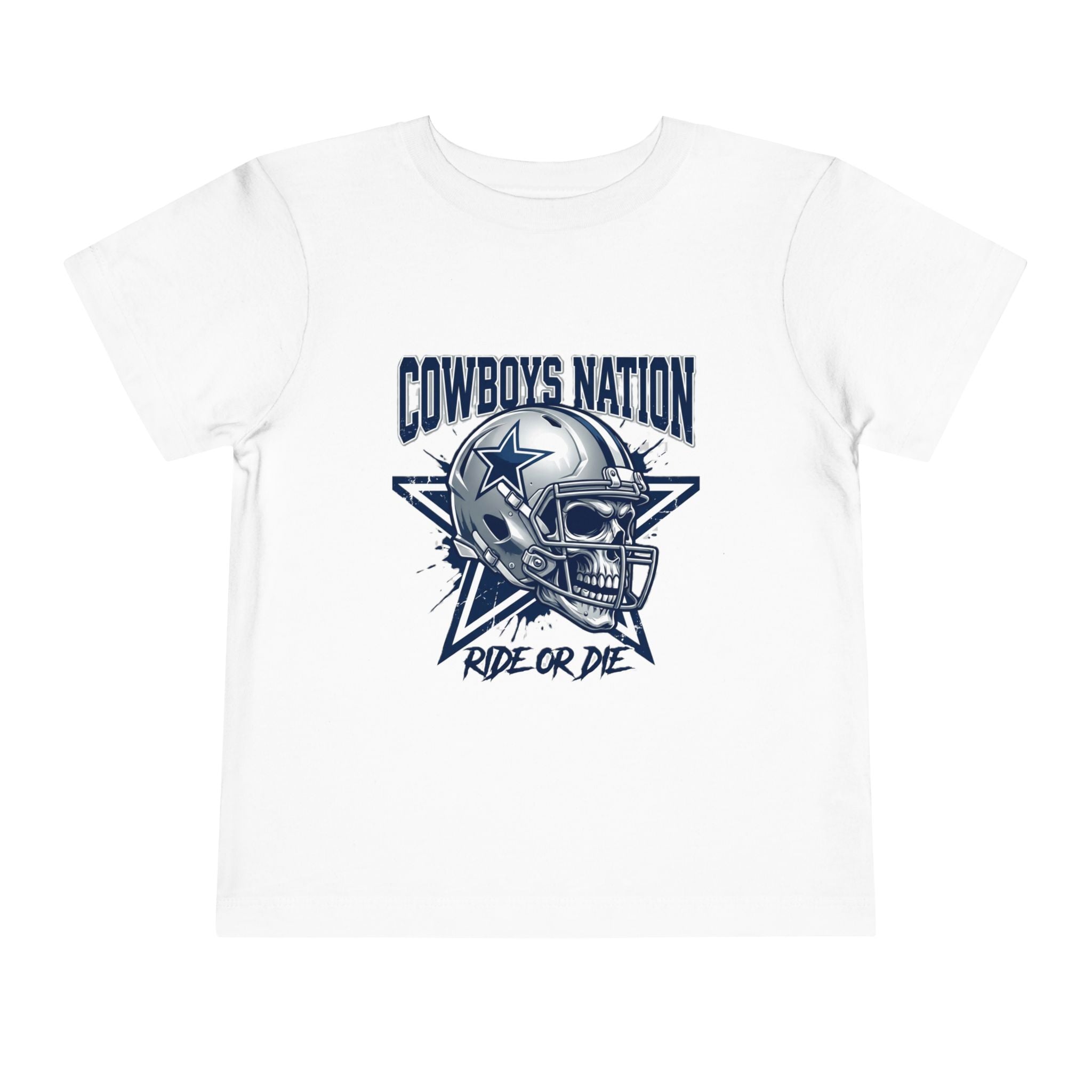 Cowboys Nation Toddler Tee — Ride or Die Football Shirt